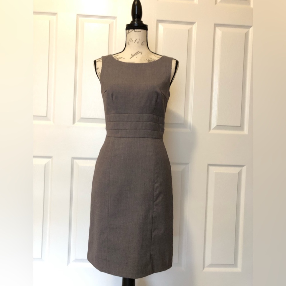 H&M grey sheath dress